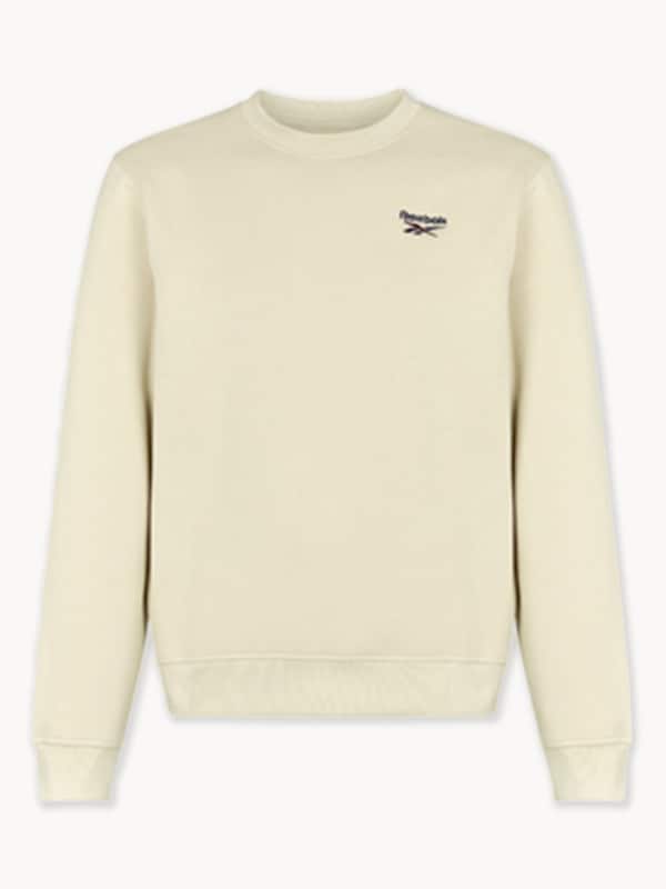 Men's Reebok Crewneck Sweatshirt - Beige