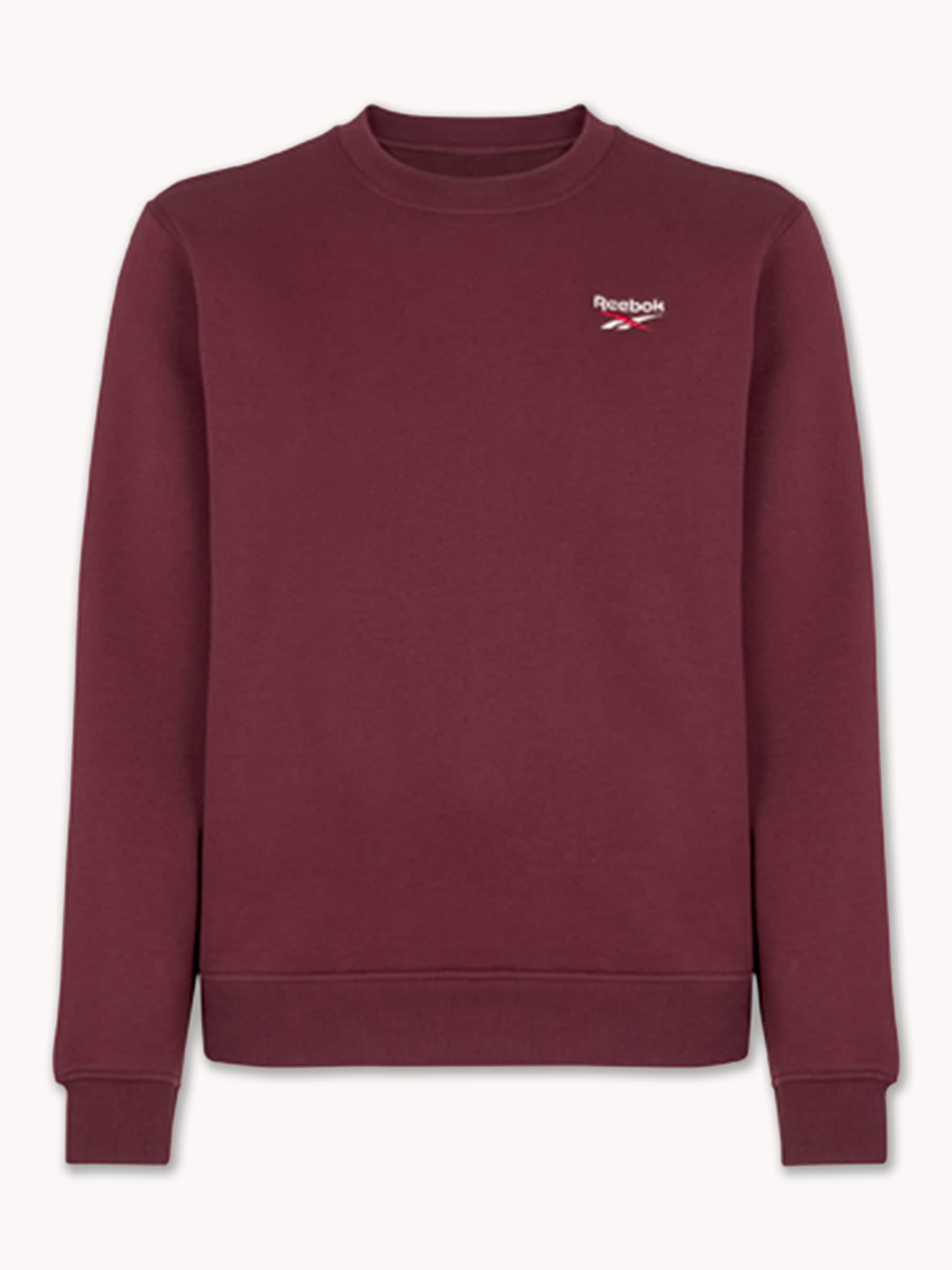 Chandail ras du cou en molleton Reebok pour hommes