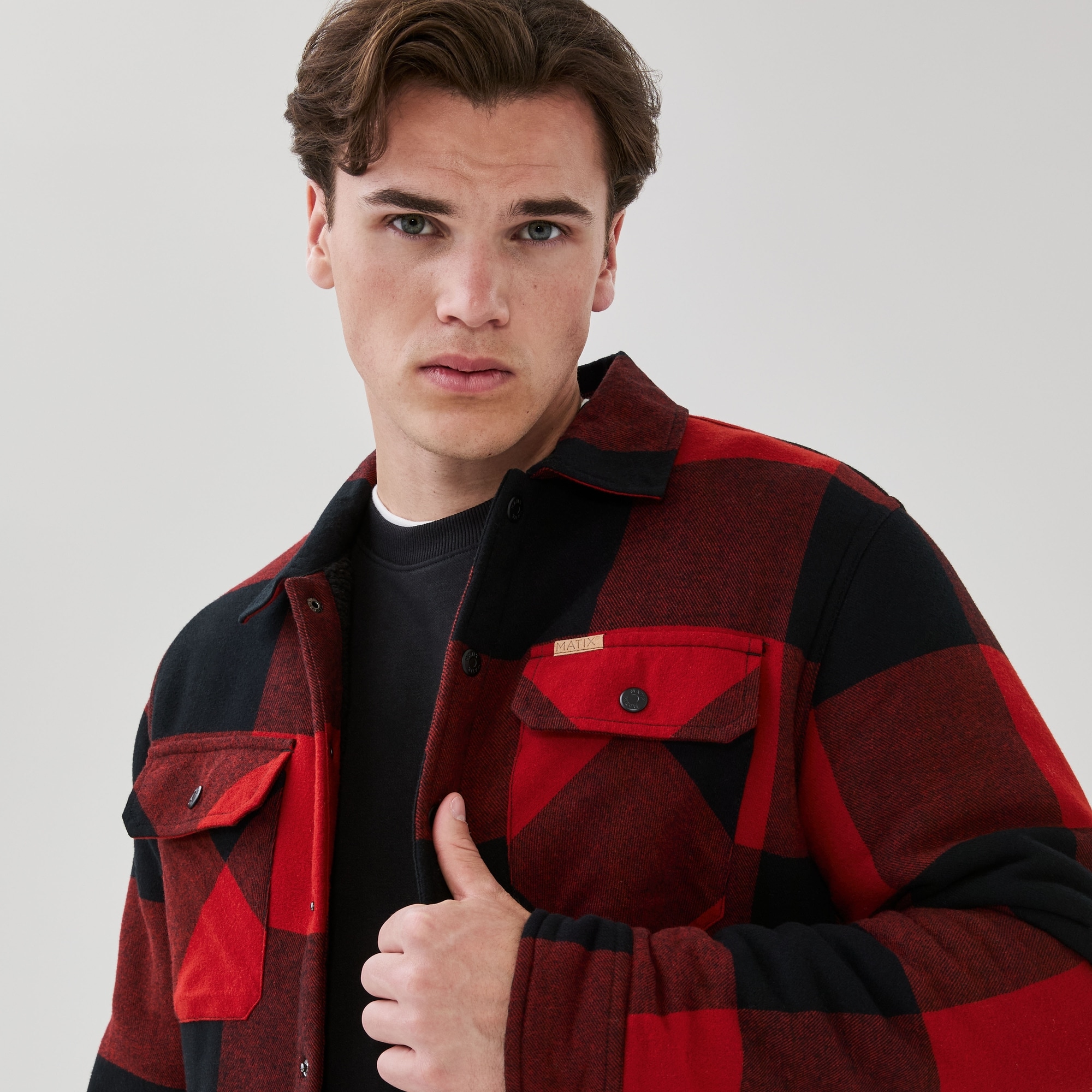 Men's Matix Flannel Overshirt