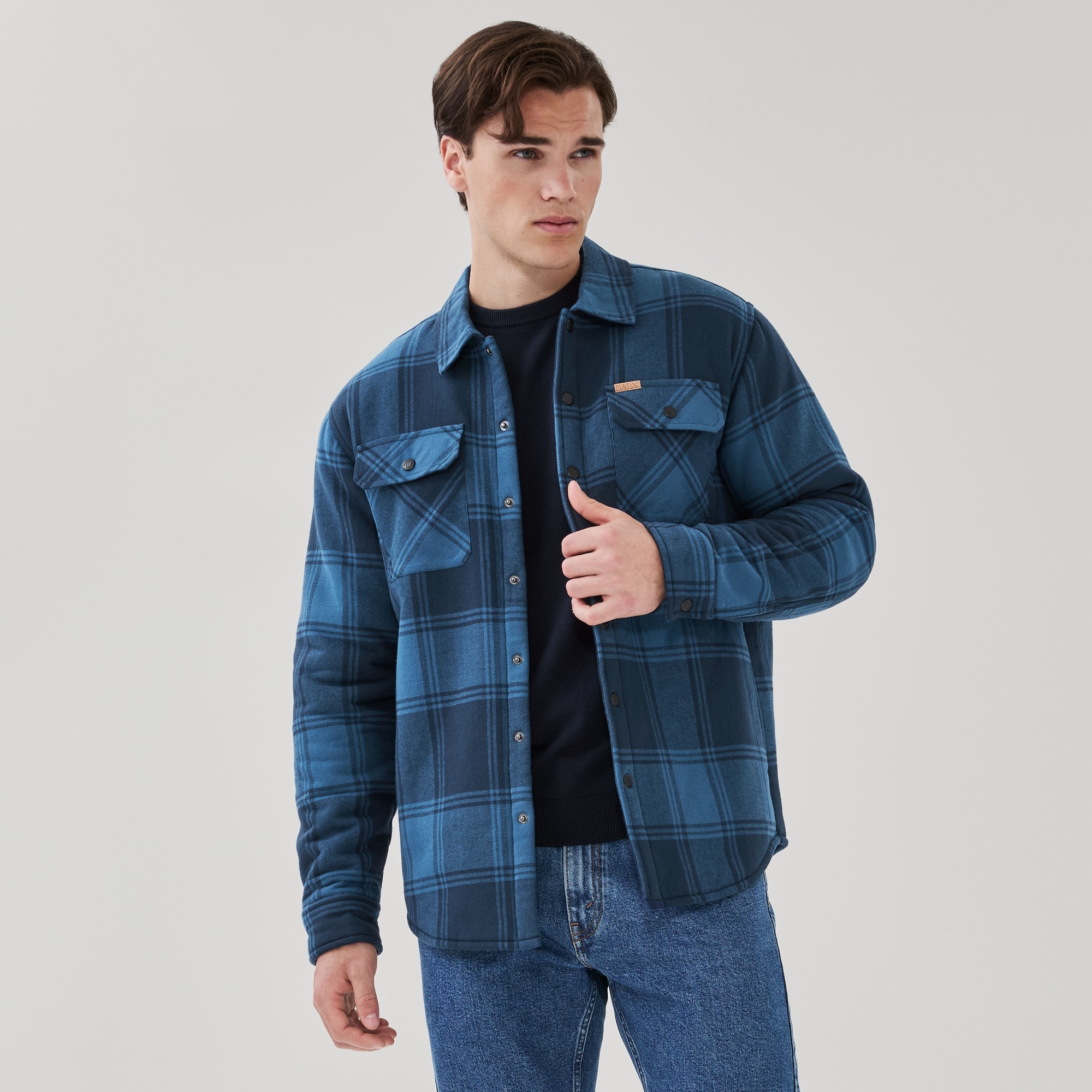Men's Matix Flannel Overshirt