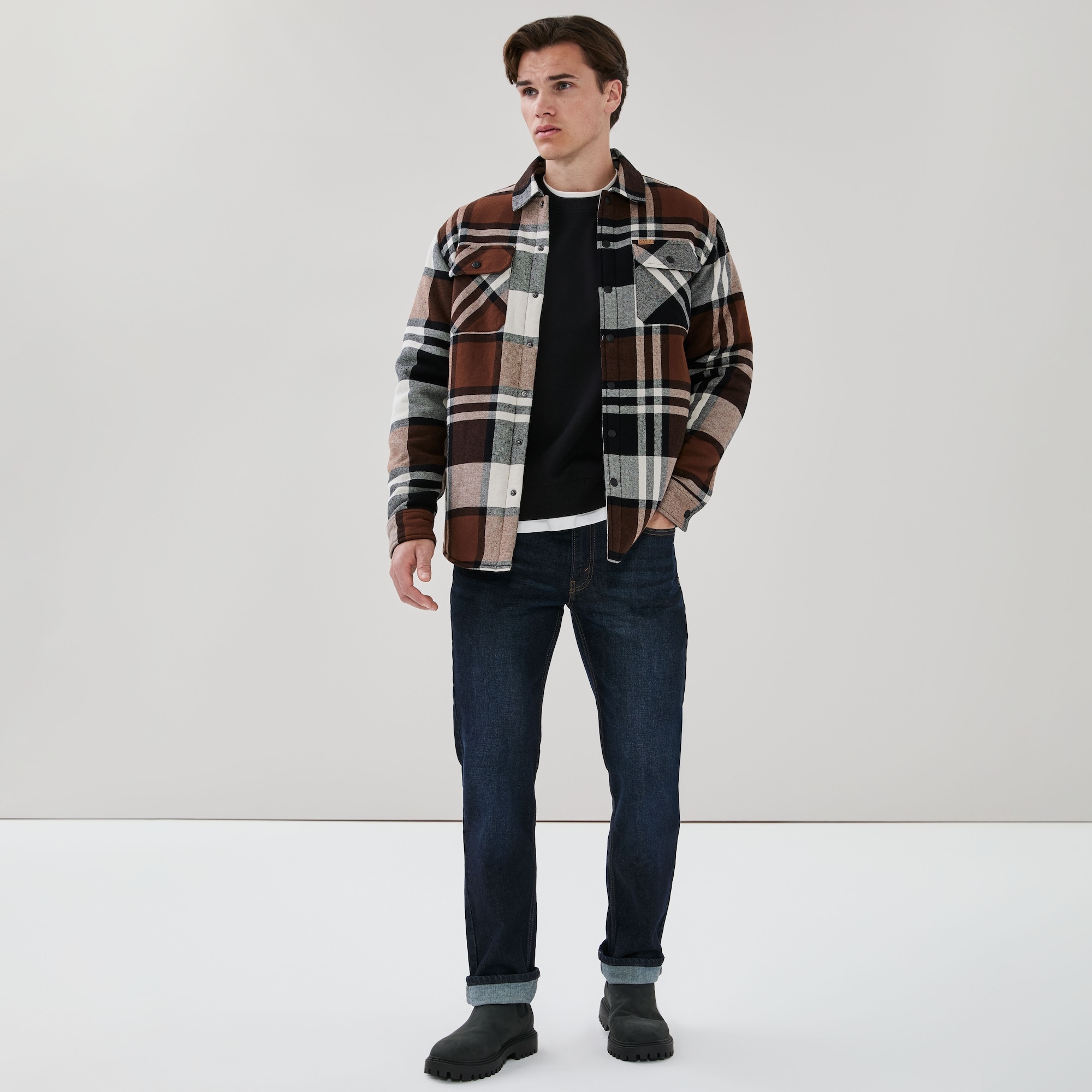 Men's Matix Flannel Overshirt