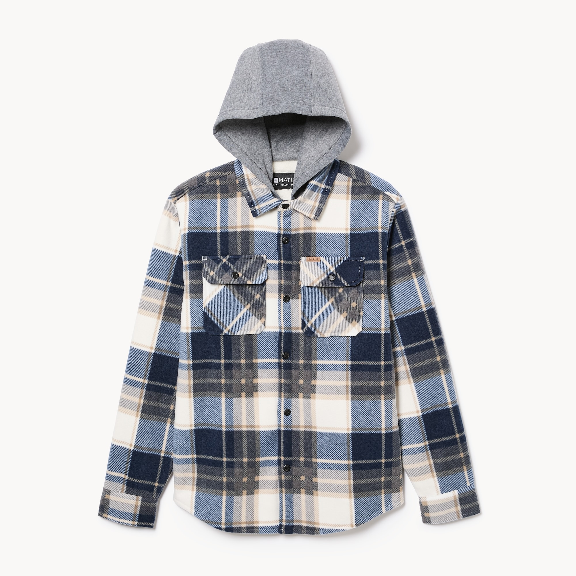 Men's Matix Hooded Overshirt