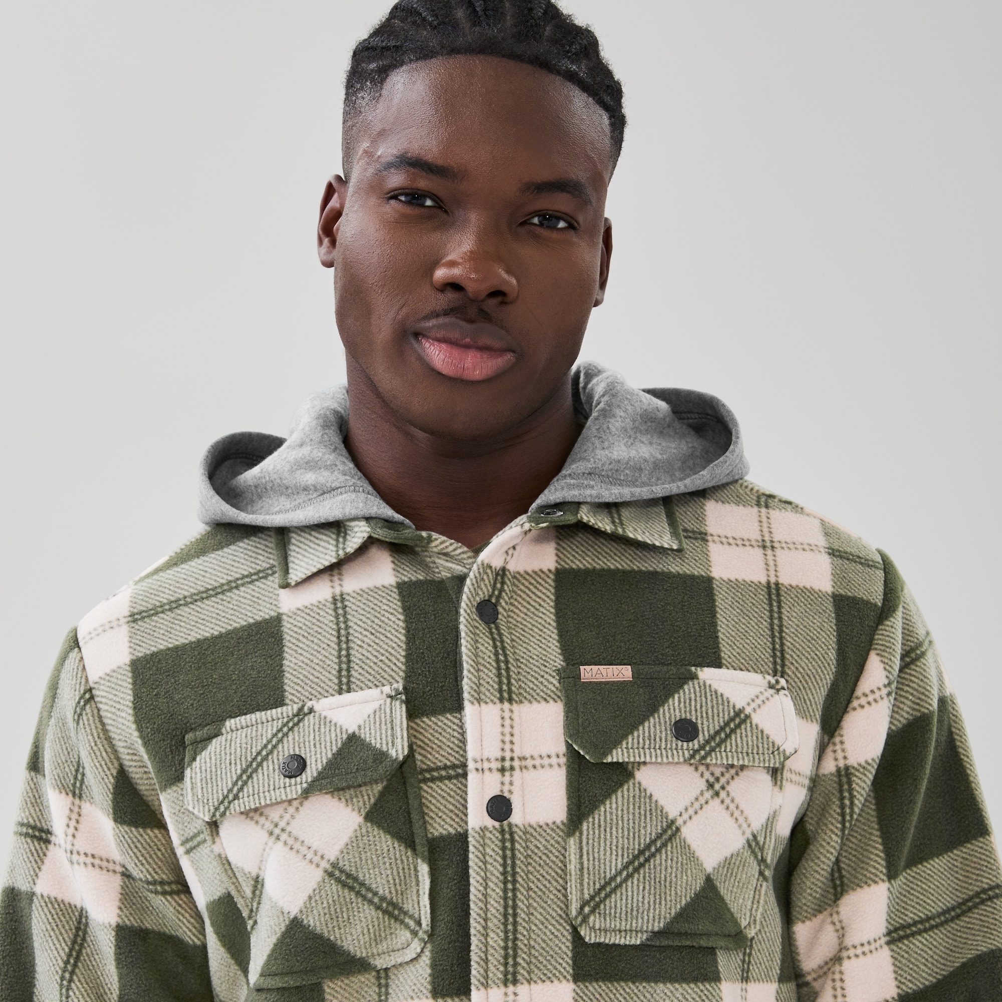 Men's Matix Hooded Overshirt