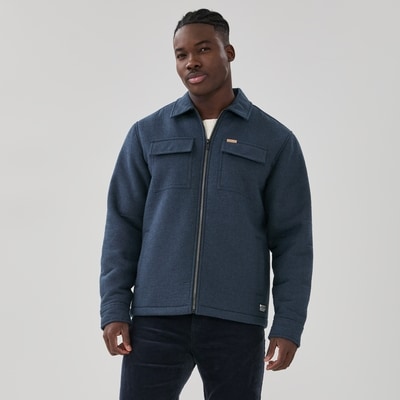 Men's Matix Zip Up Jacket - Navy