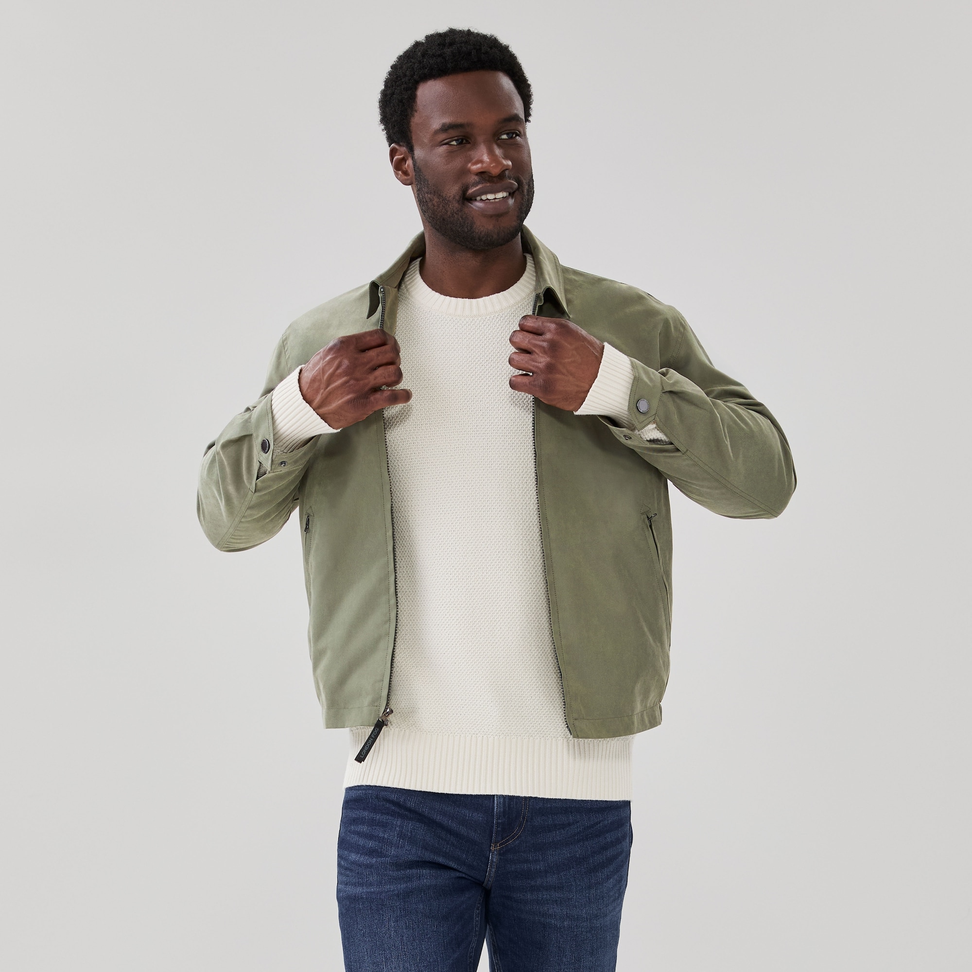Men's London Fog Zip-Up Jacket