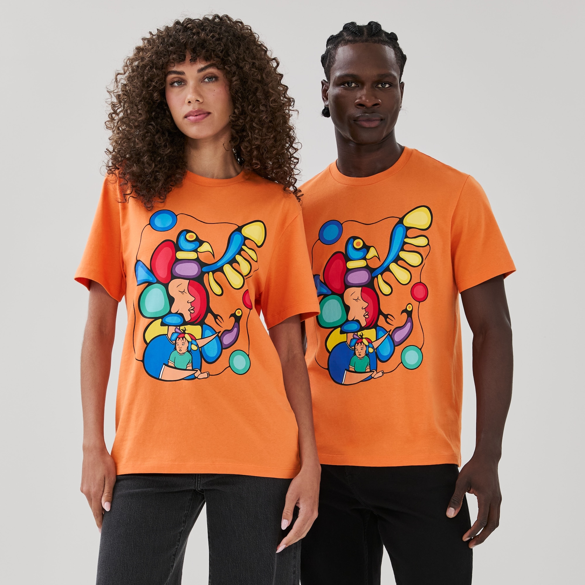 Adult Blake Angeconeb Orange Shirt