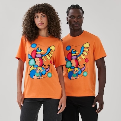 Adult Blake Angeconeb Orange Shirt - Orange