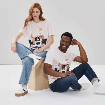 Adult Spice Girls Graphic T-Shirt - Light Pink