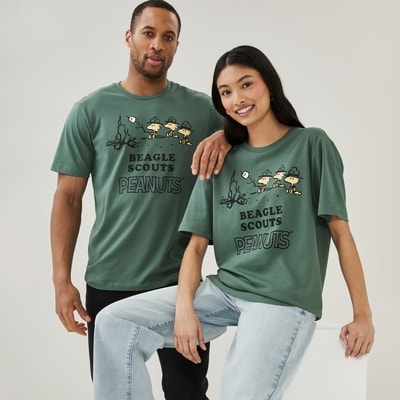 Joe Fresh Adult Peanuts Graphic T-Shirt 1 ea, $25.00/1ea