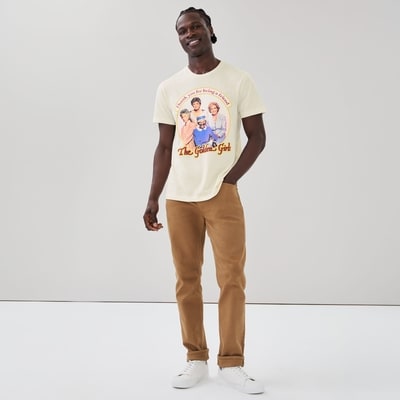Adult The Golden Girls Graphic T-Shirt - Off White