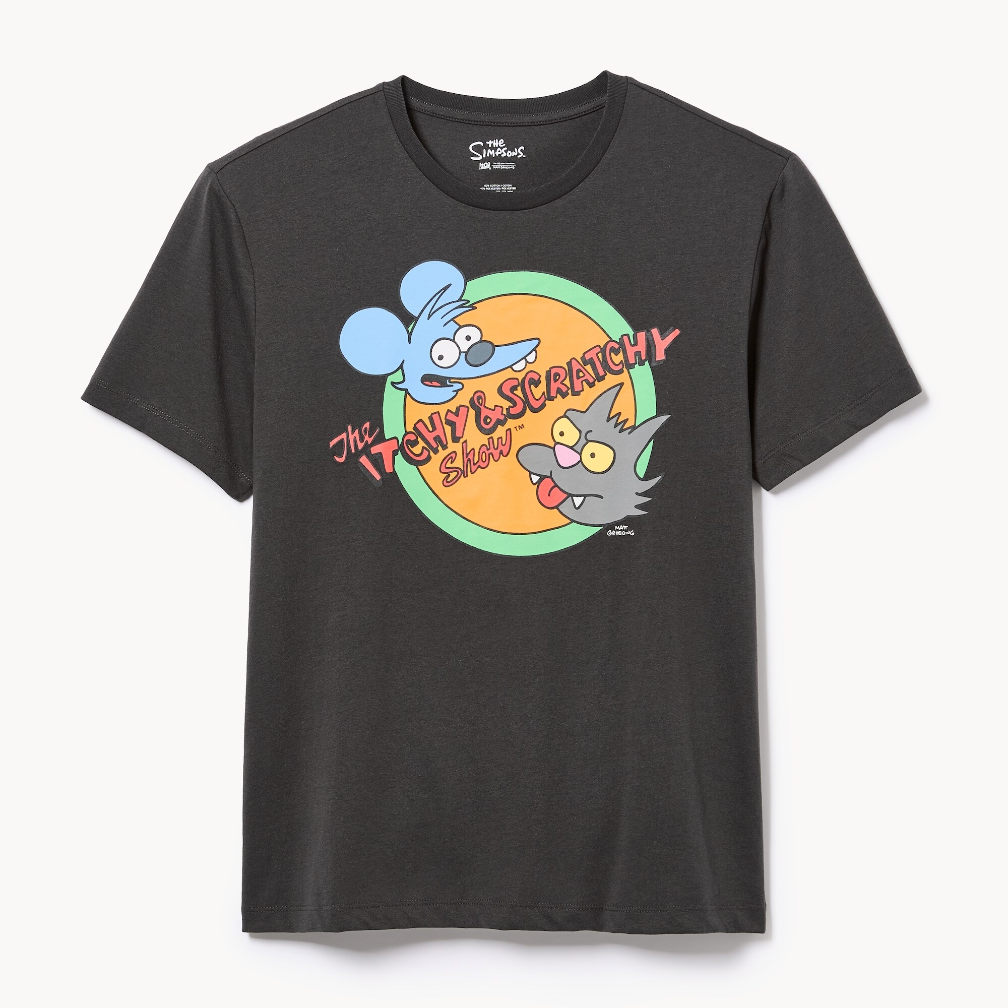 T-shirt imprimé Les Simpsons pour adultes