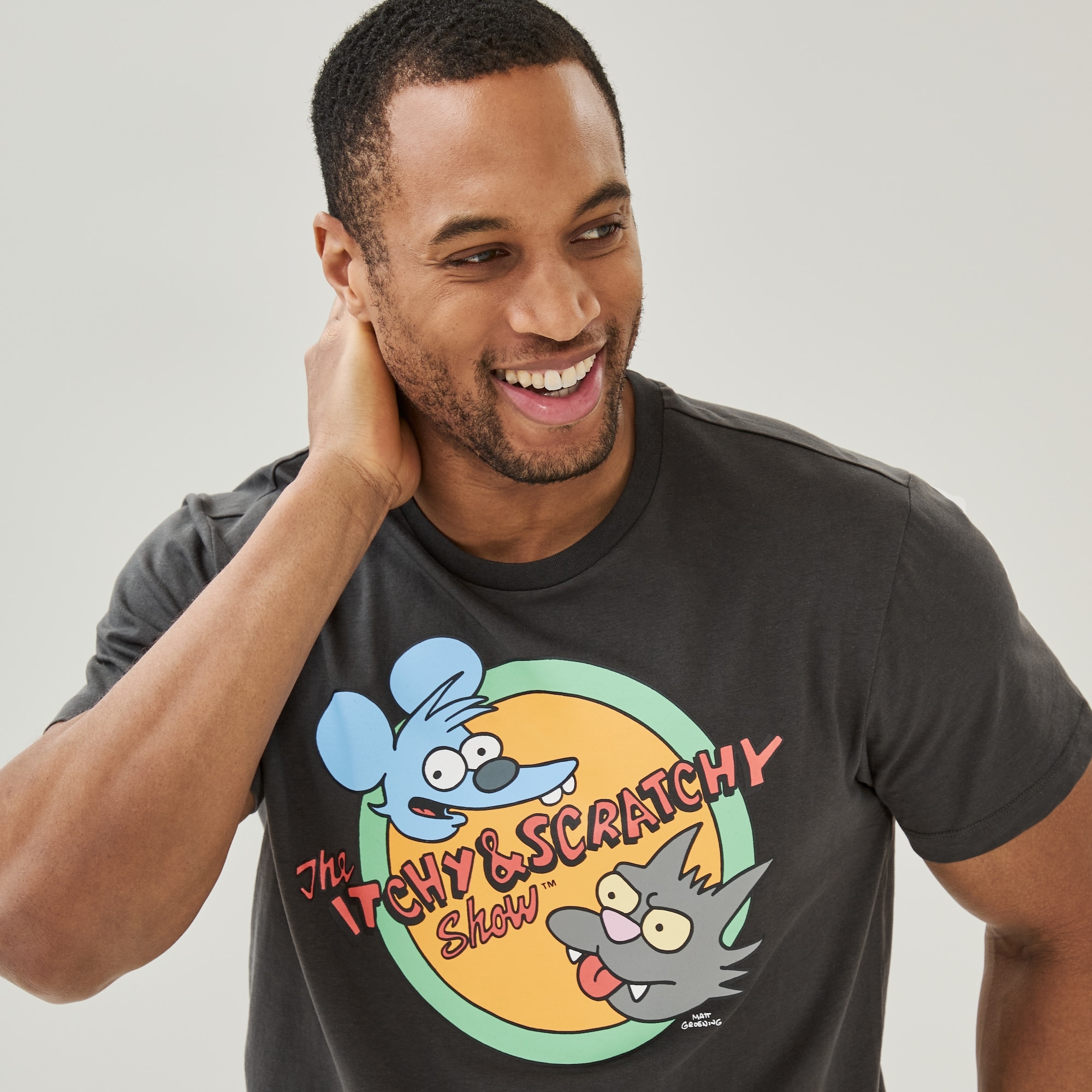 T-shirt imprimé Les Simpsons pour adultes