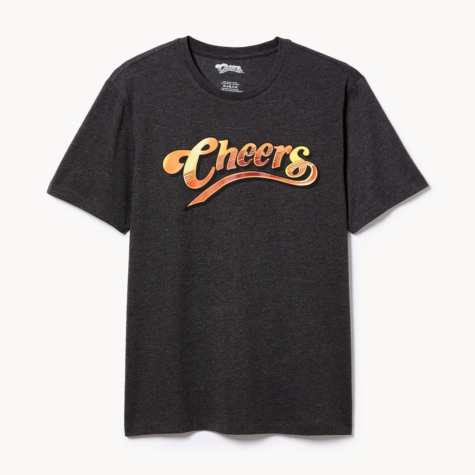 T-shirt imprimé Cheers pour adultes