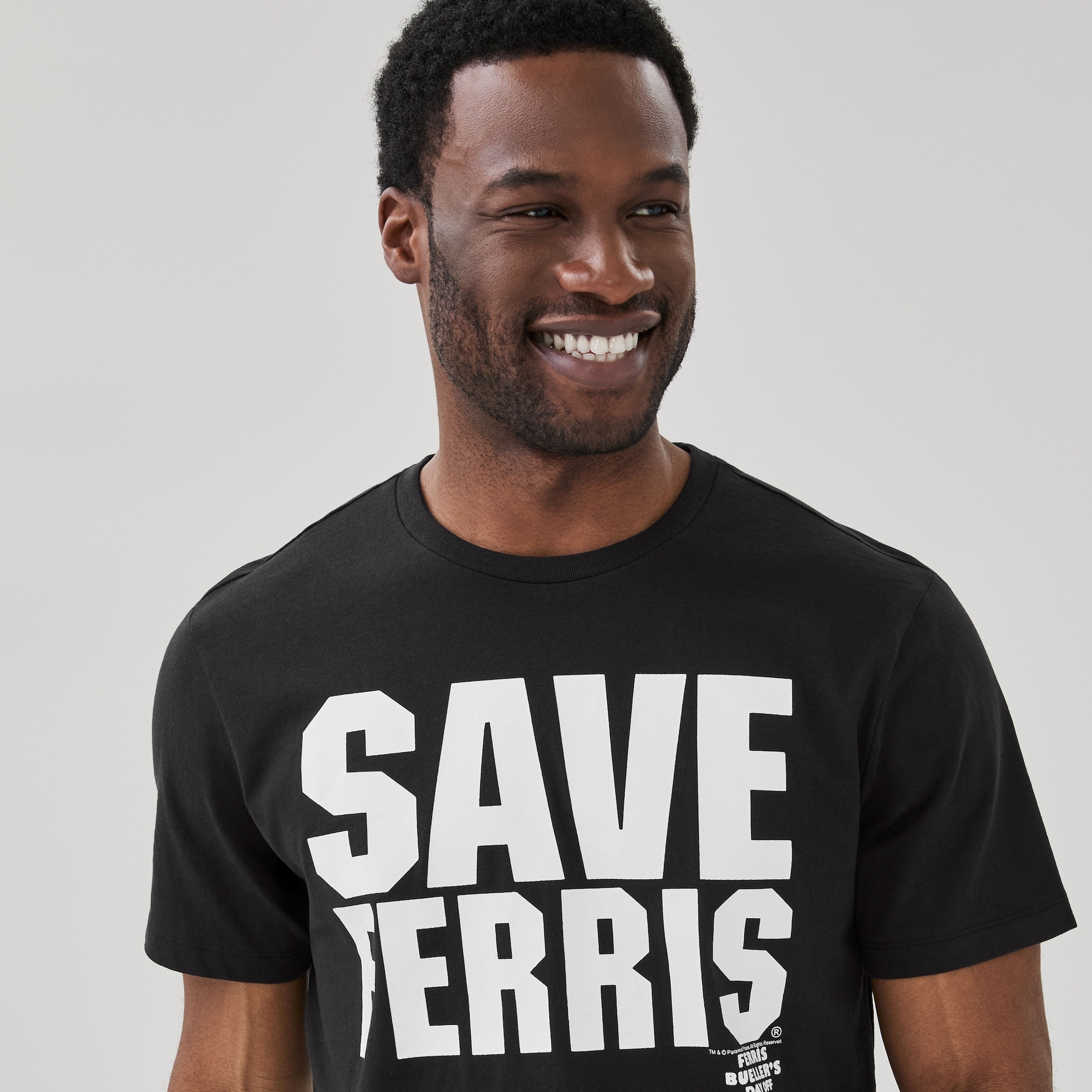 T-shirt imprimé Ferris Bueller pour adultes