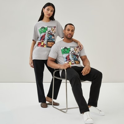 Joe Fresh T-shirt imprimé Marvel pour adultes 1 ea, 25,00 $/1ch