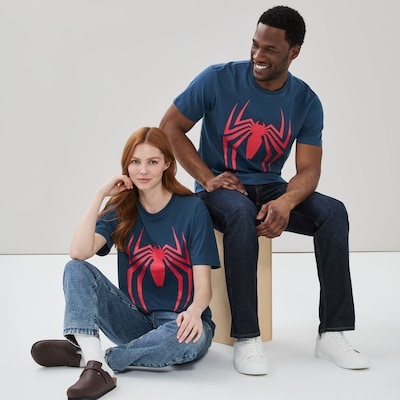 Joe Fresh T-shirt imprimé Spider-Man de Marvel pour adultes 1 ea, 25,00 $/1ch