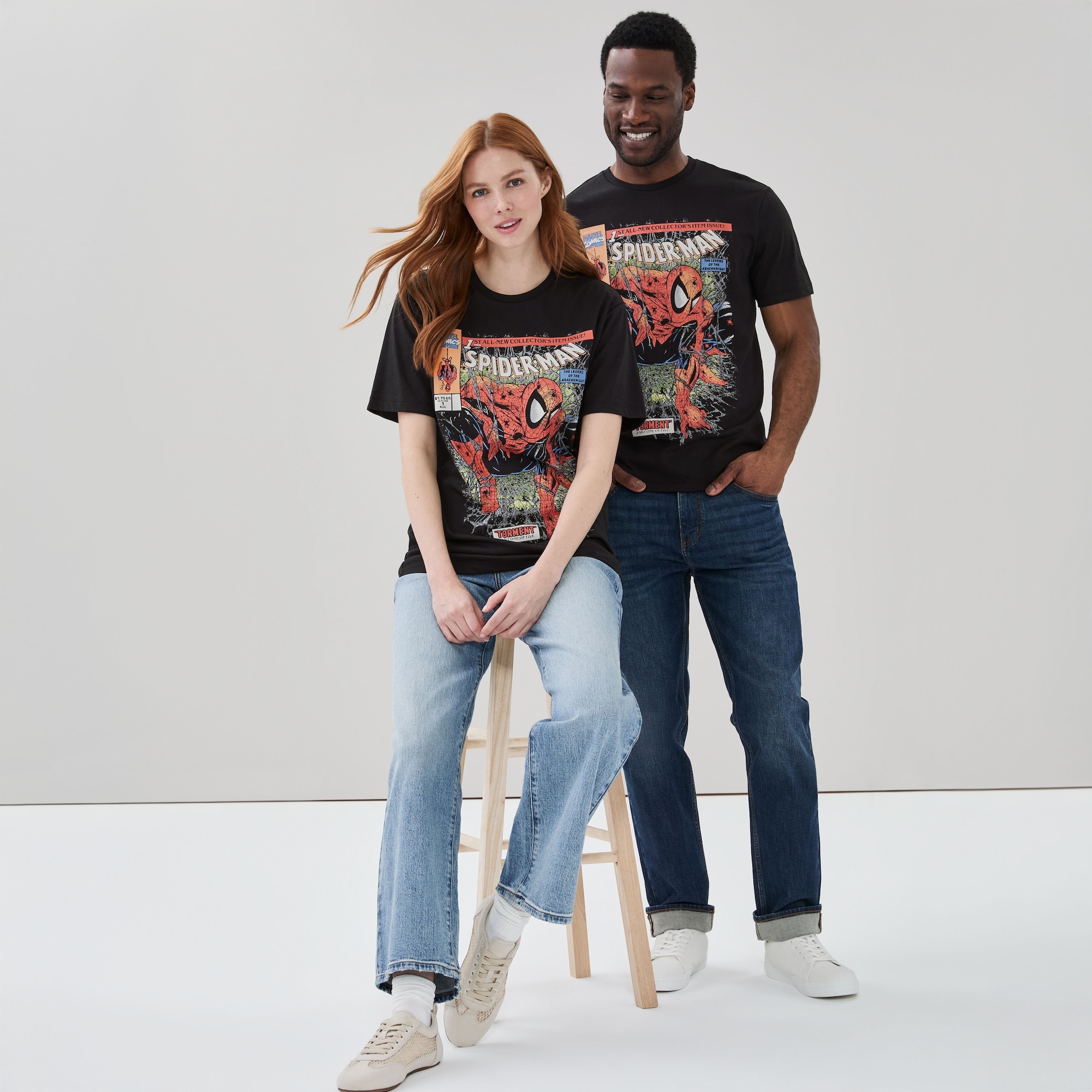 T-shirt imprimé Spider-Man de Marvel pour adultes