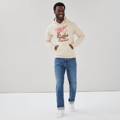 Joe Fresh Chandail imprimé à capuchon Miller High Life 1 ea, 39,00 $/1ch
