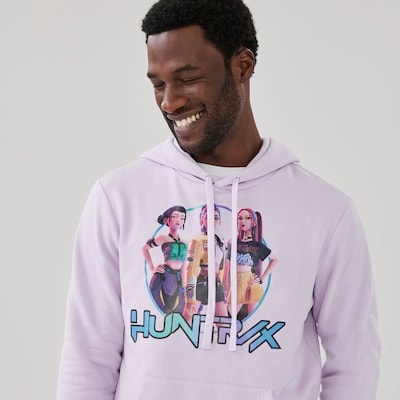 Adult K-Pop Demon Hunters Hoodie  - Lilac