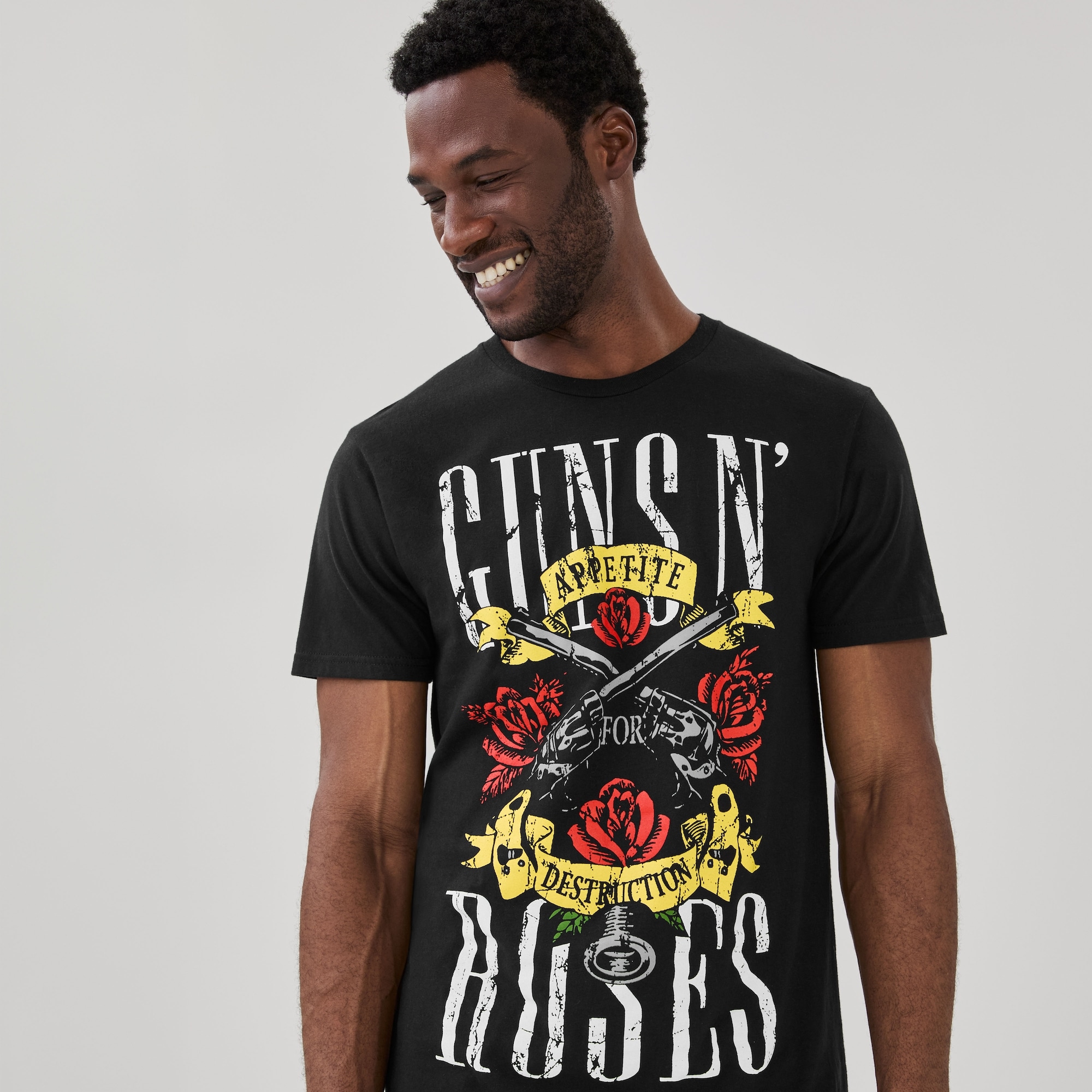 Adult Guns N' Roses Graphic T-Shirt