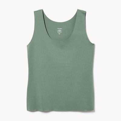 Women+ Laser Cut Cami - Green