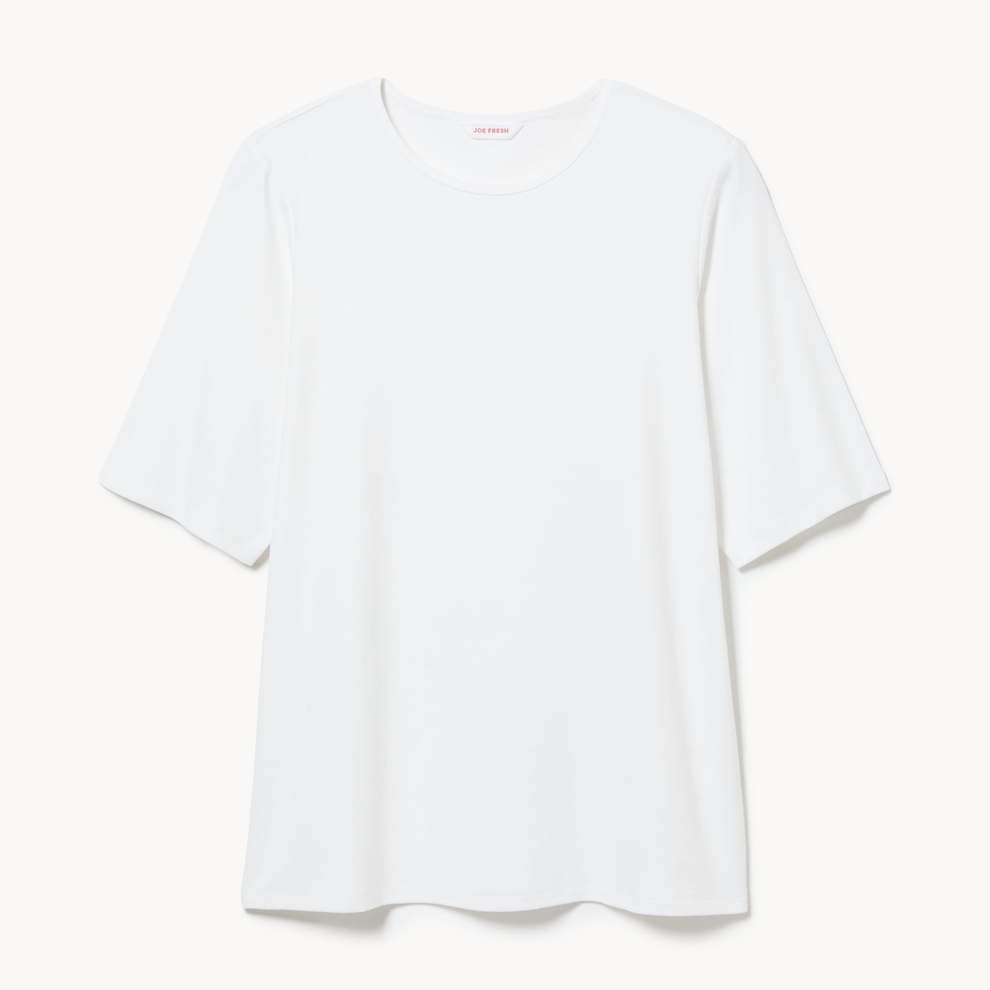 Women+ Ribbed Quarter Sleeve T-Shirt