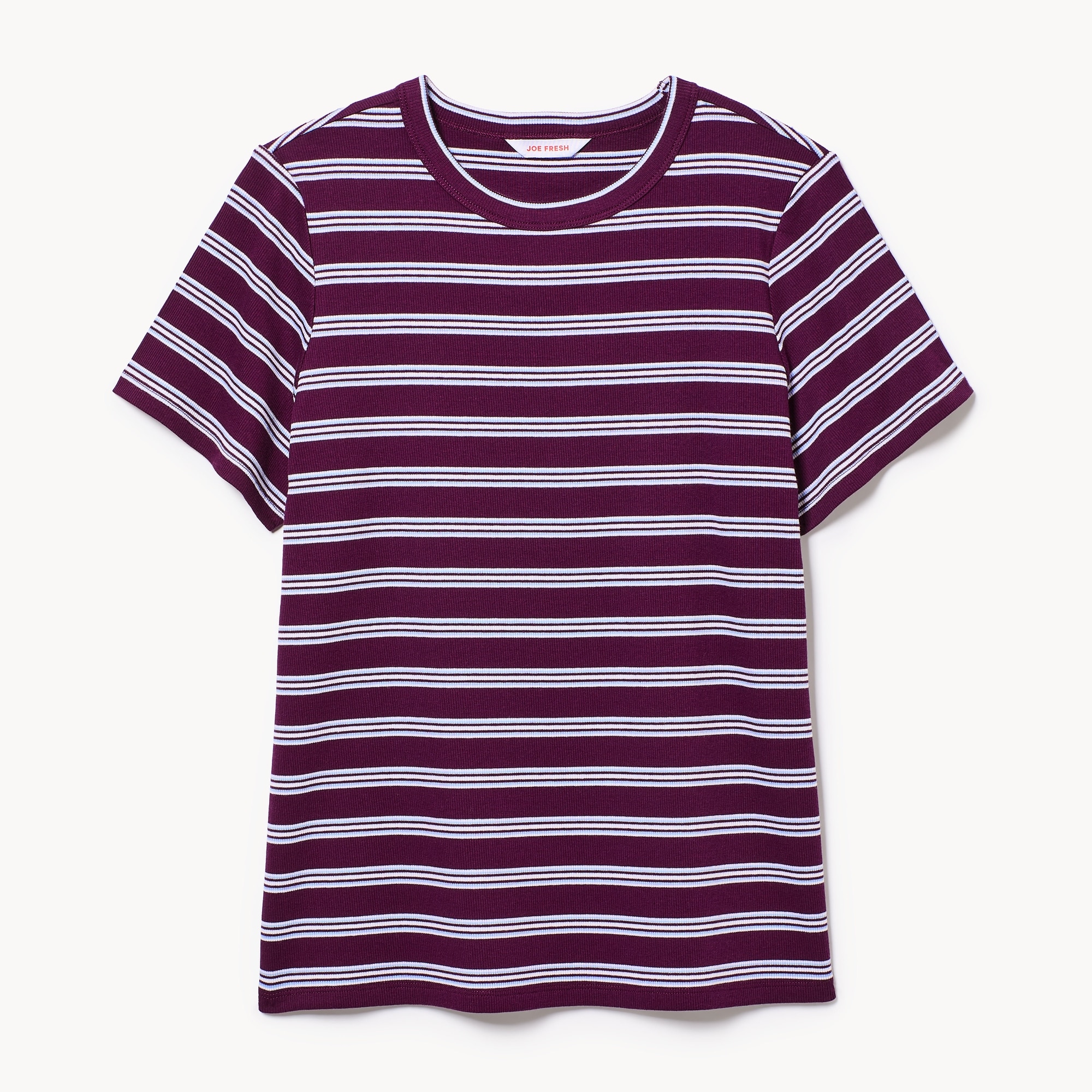 Women+ Slim Fit Ribbed T-Shirt