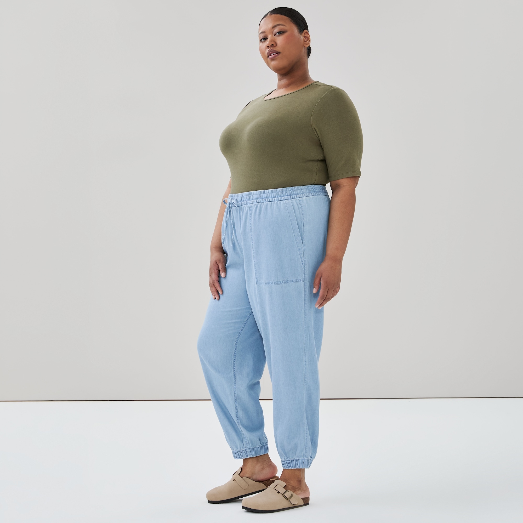 Pantalon de jogging sans attache Femmes+