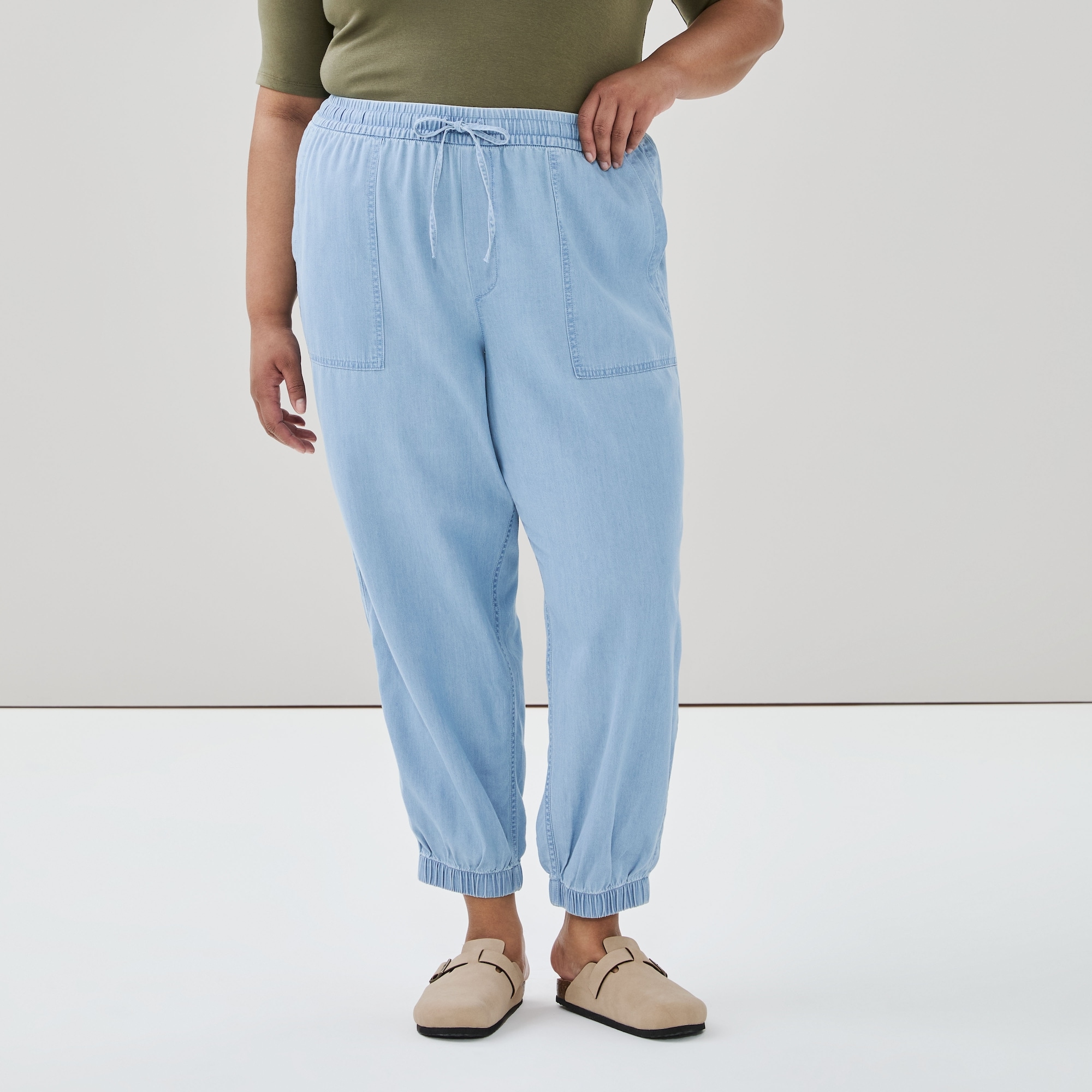 Pantalon de jogging sans attache Femmes+