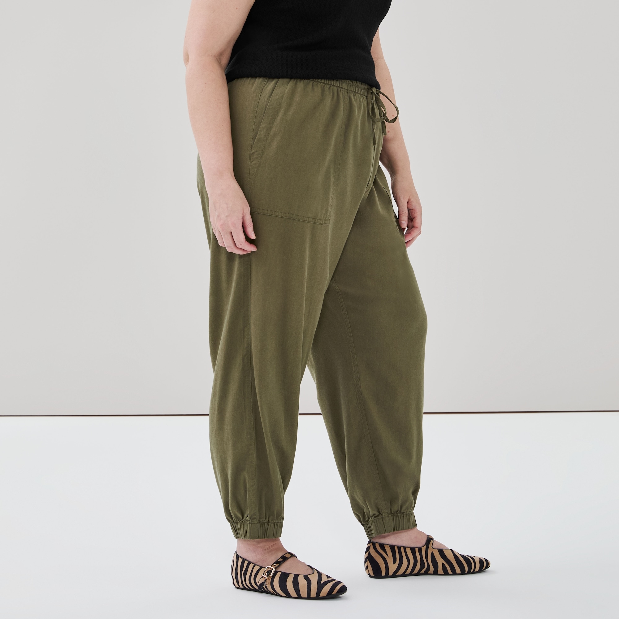 Pantalon de jogging sans attache Femmes+
