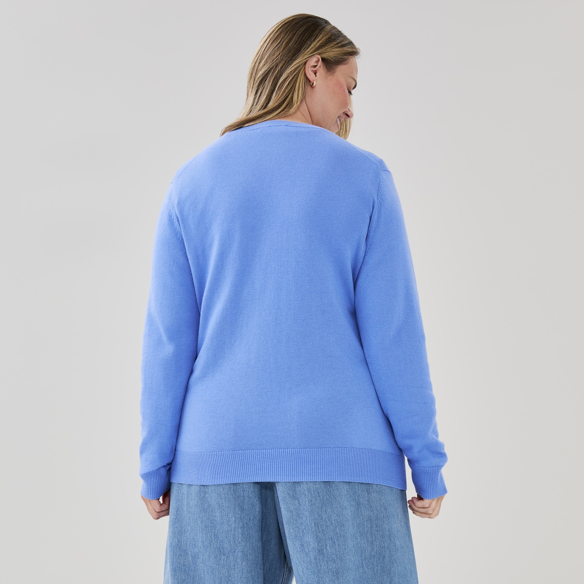 Women+ V-Neck Sweater
