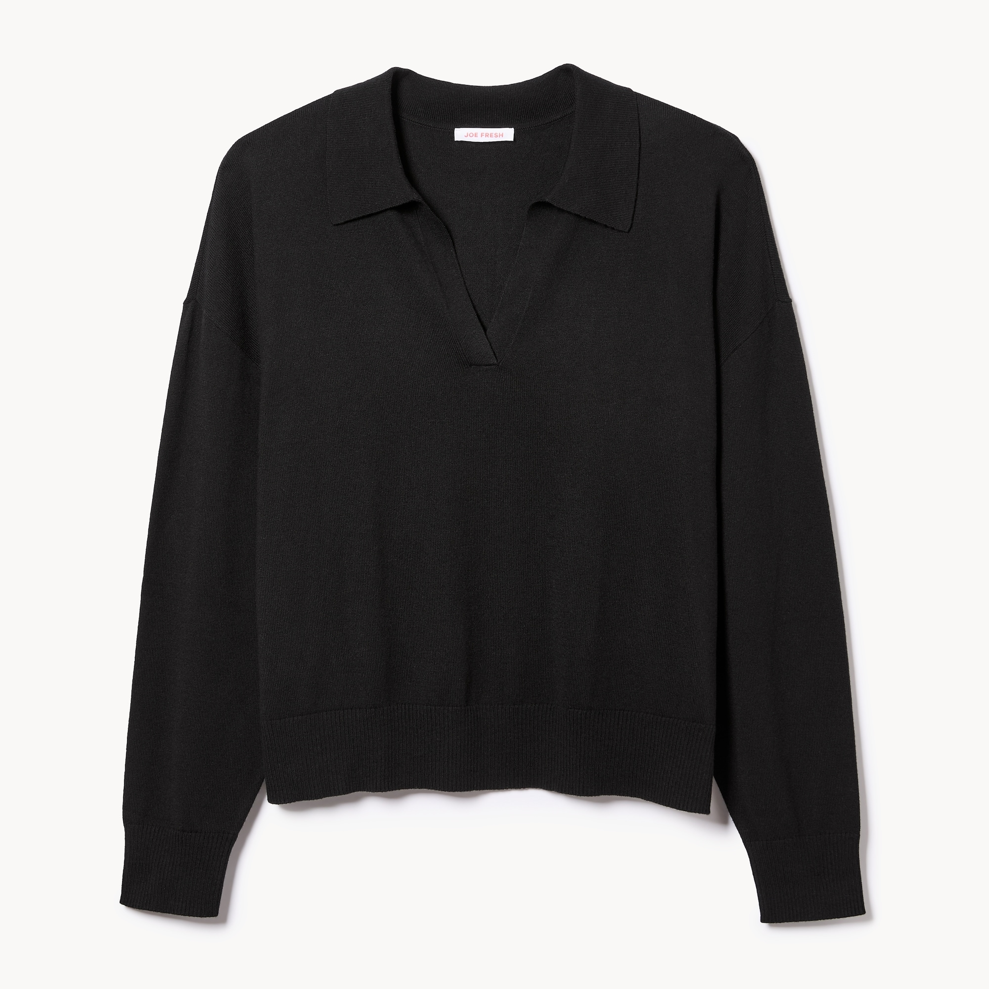 Women+ Cotton Cashmere Blend Polo Sweater