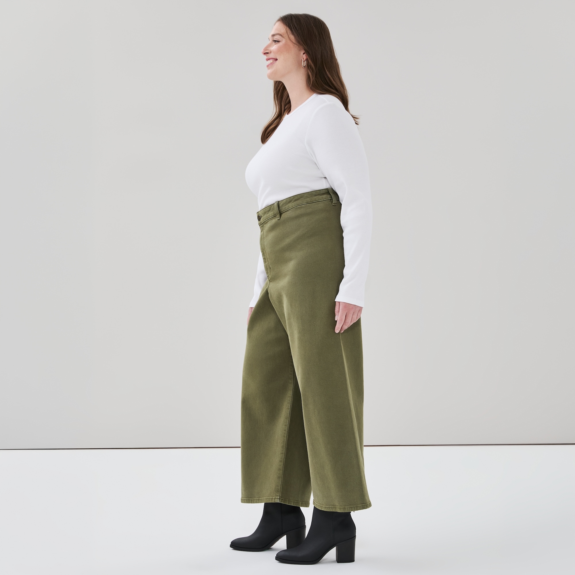 Women+ Wide Leg Jean