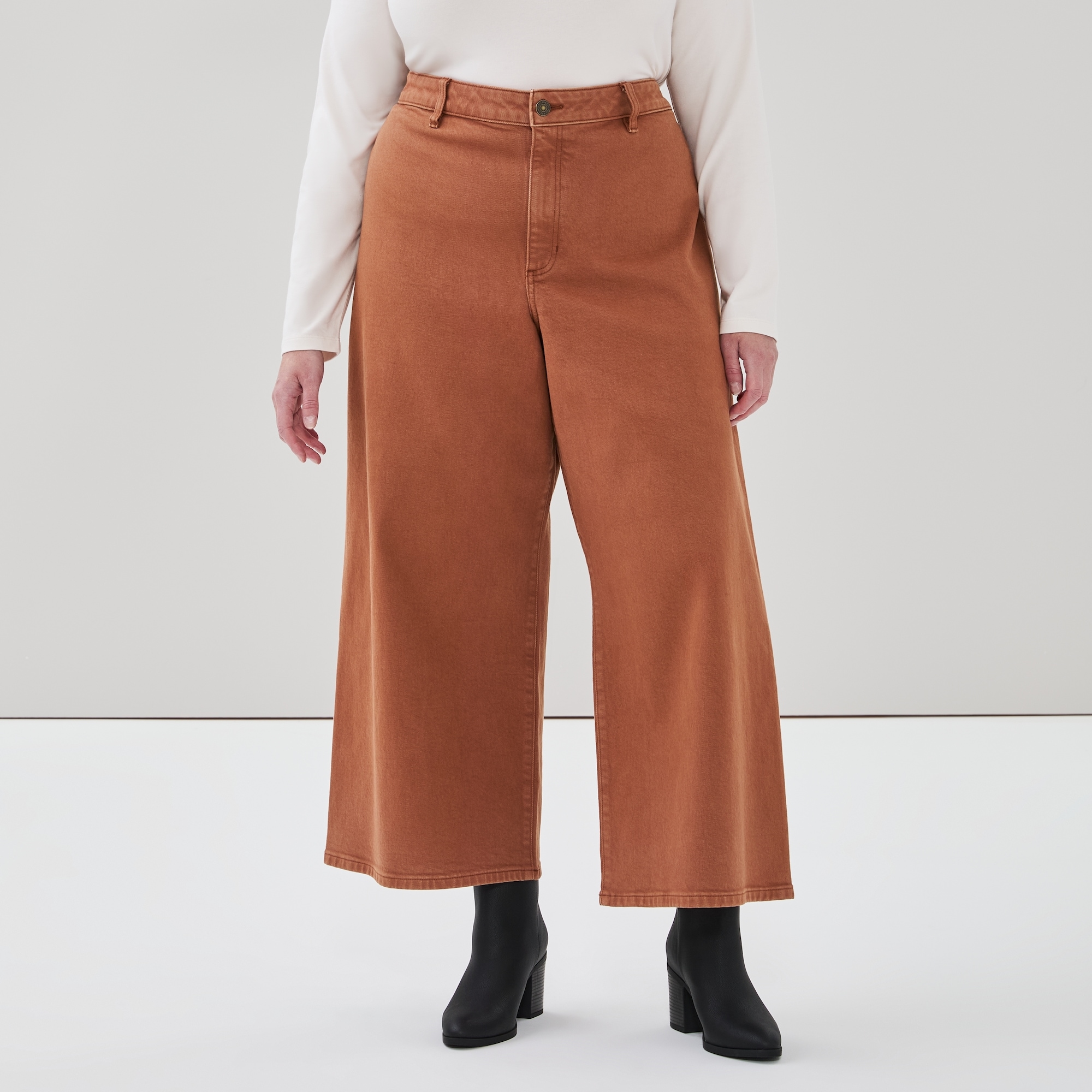 Women+ Wide Leg Jean