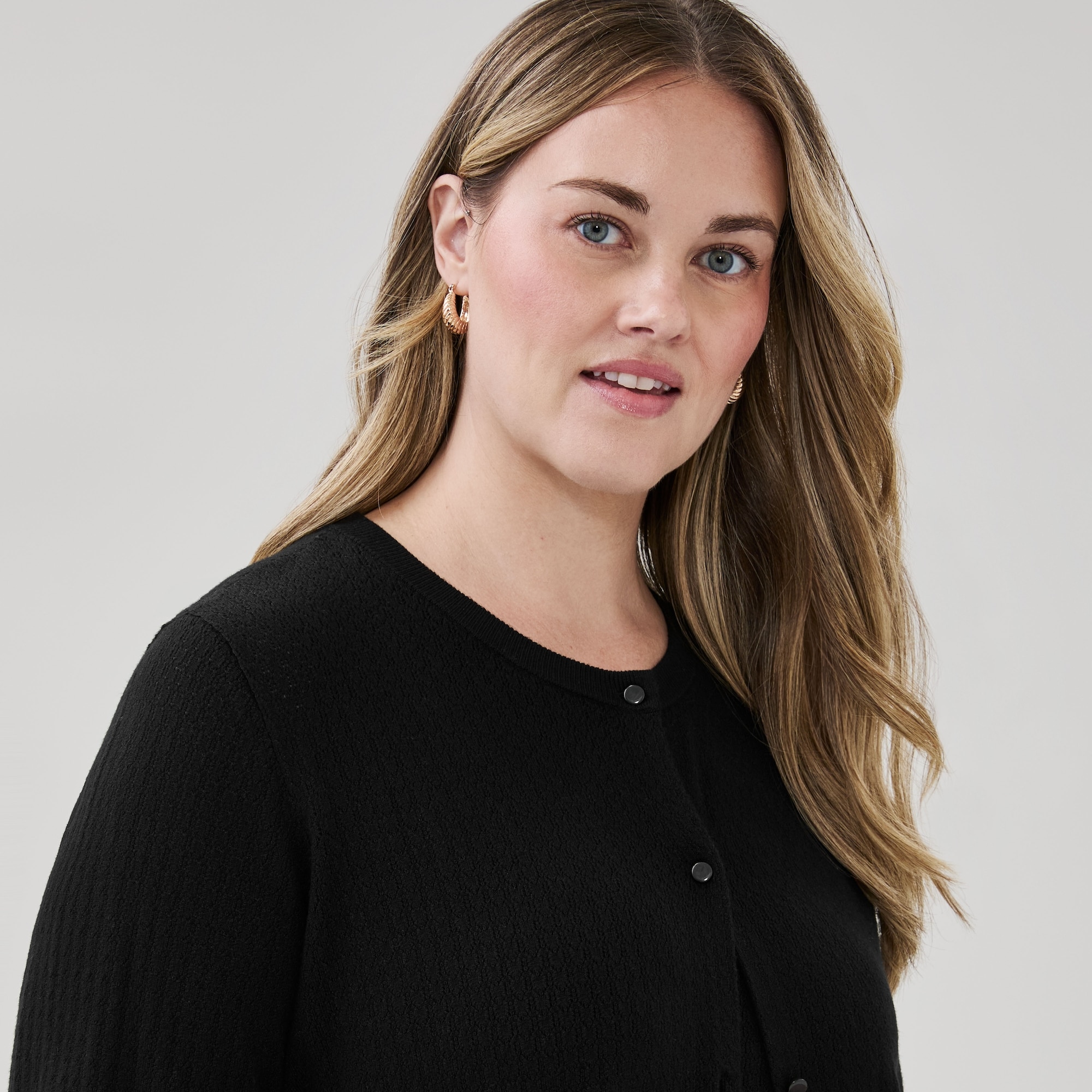 Women+ Pointelle Cardigan