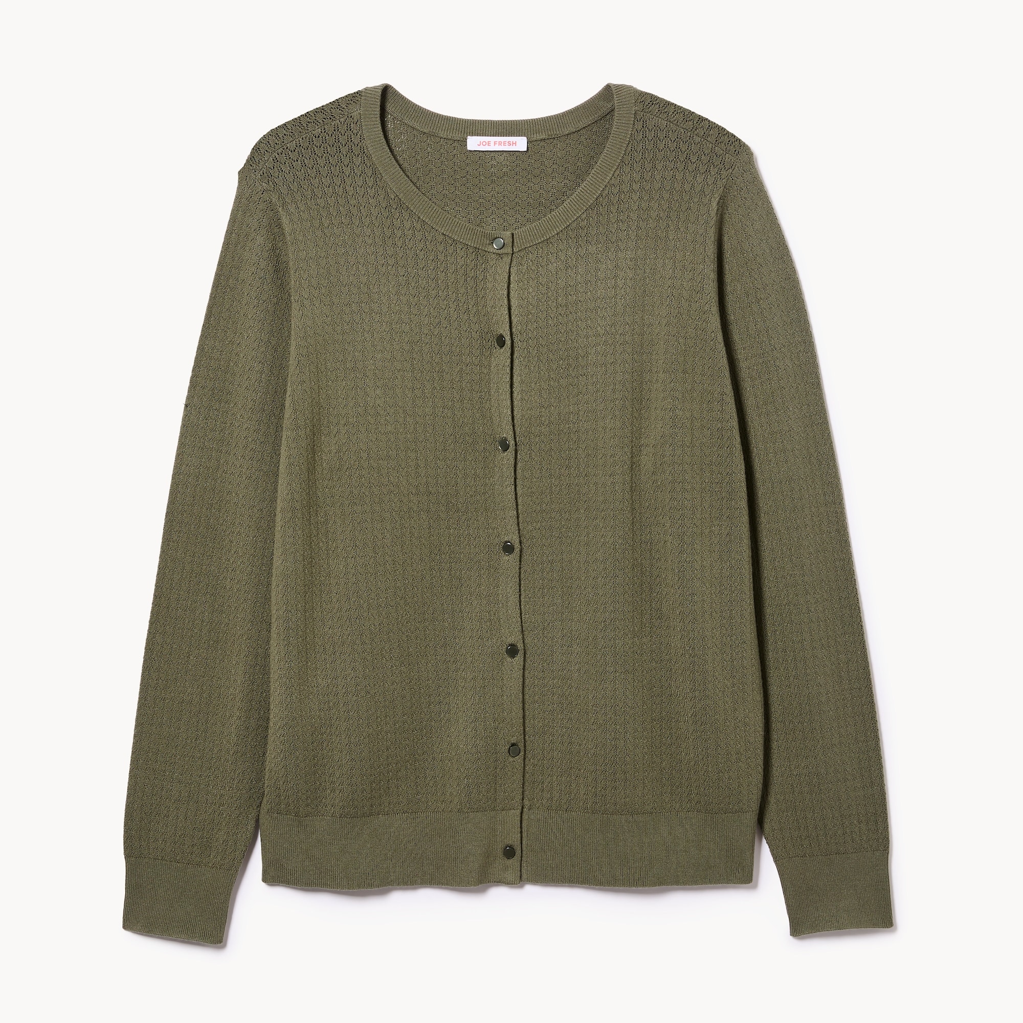 Women+ Pointelle Cardigan