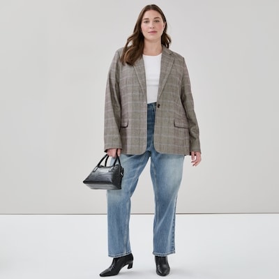 Blazer habillé Femmes+ - Brun Foncé