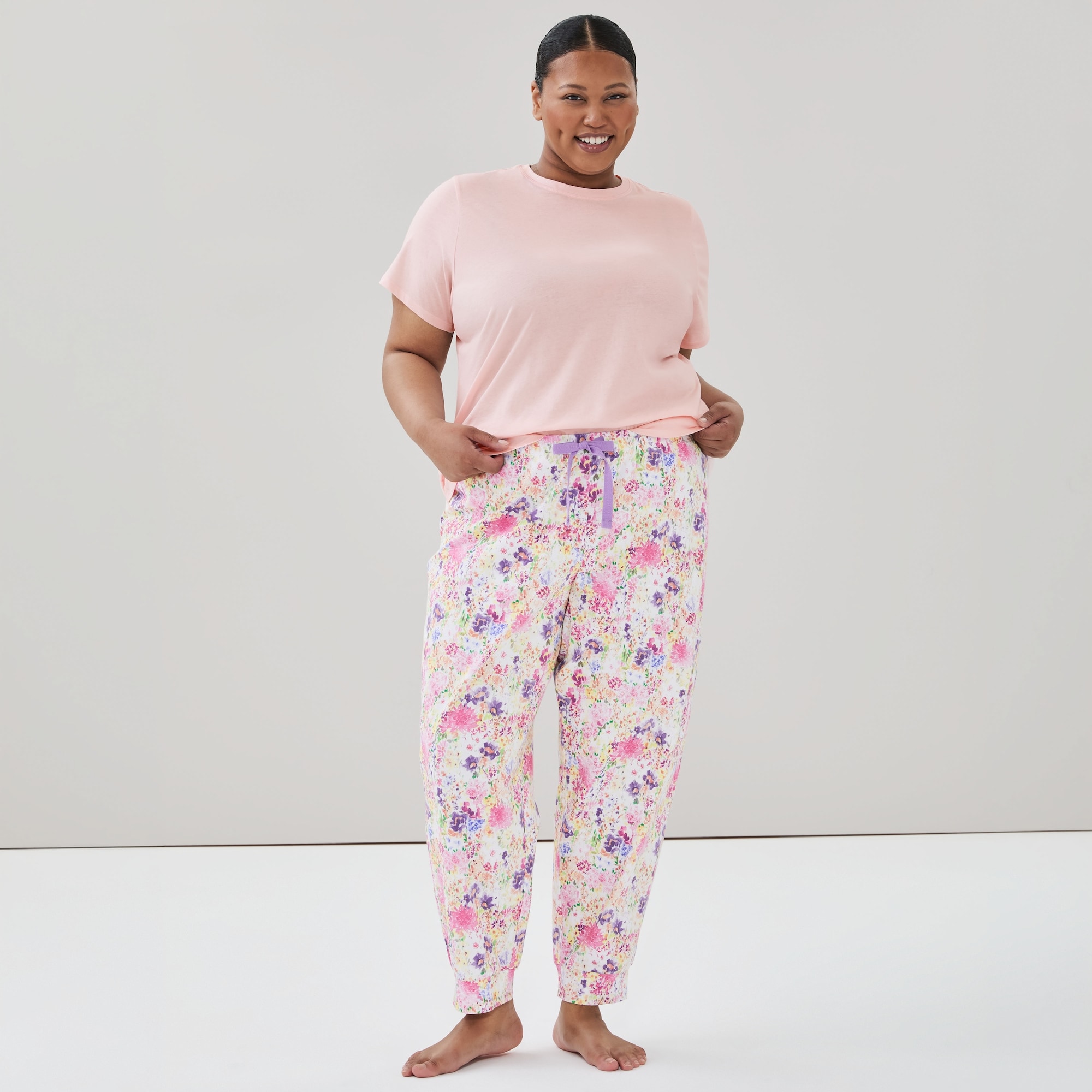 Women+ Printed Sleep Jogger