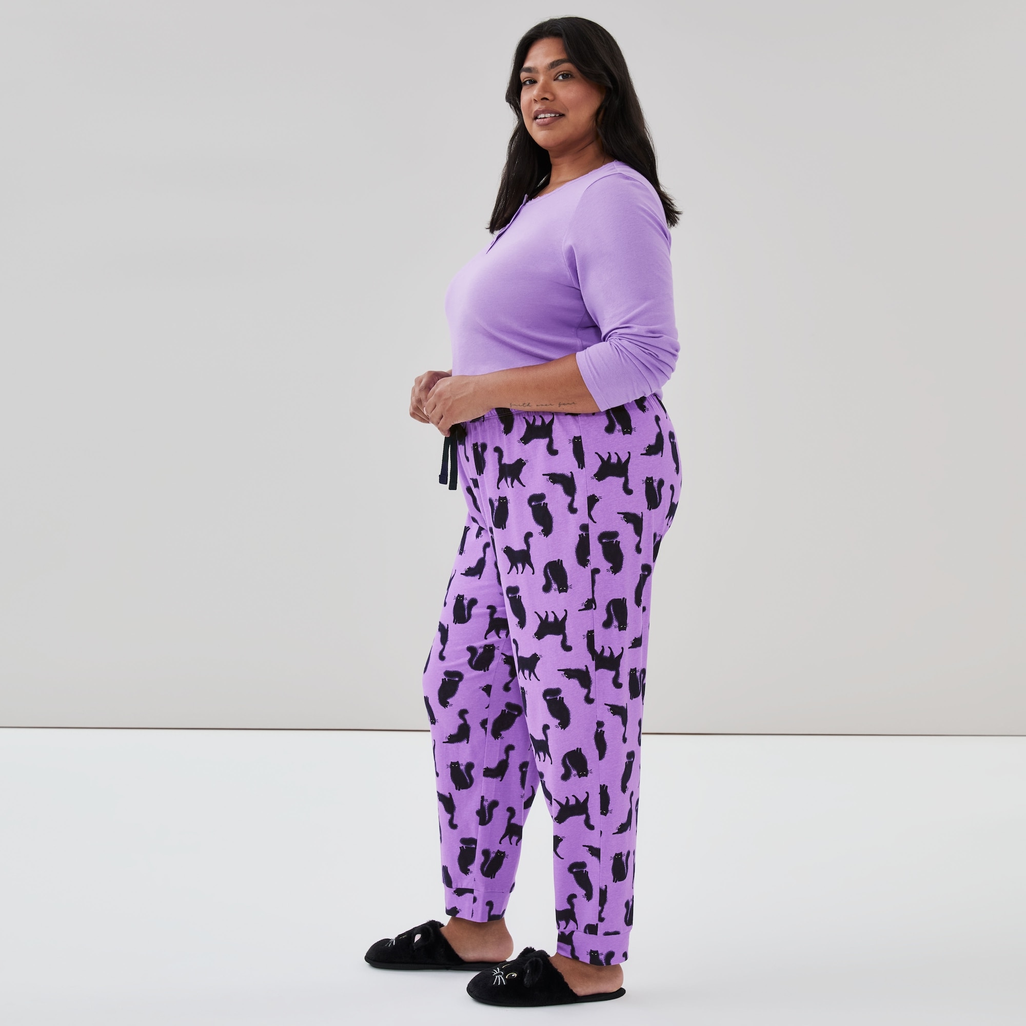 Women+ Printed Sleep Jogger