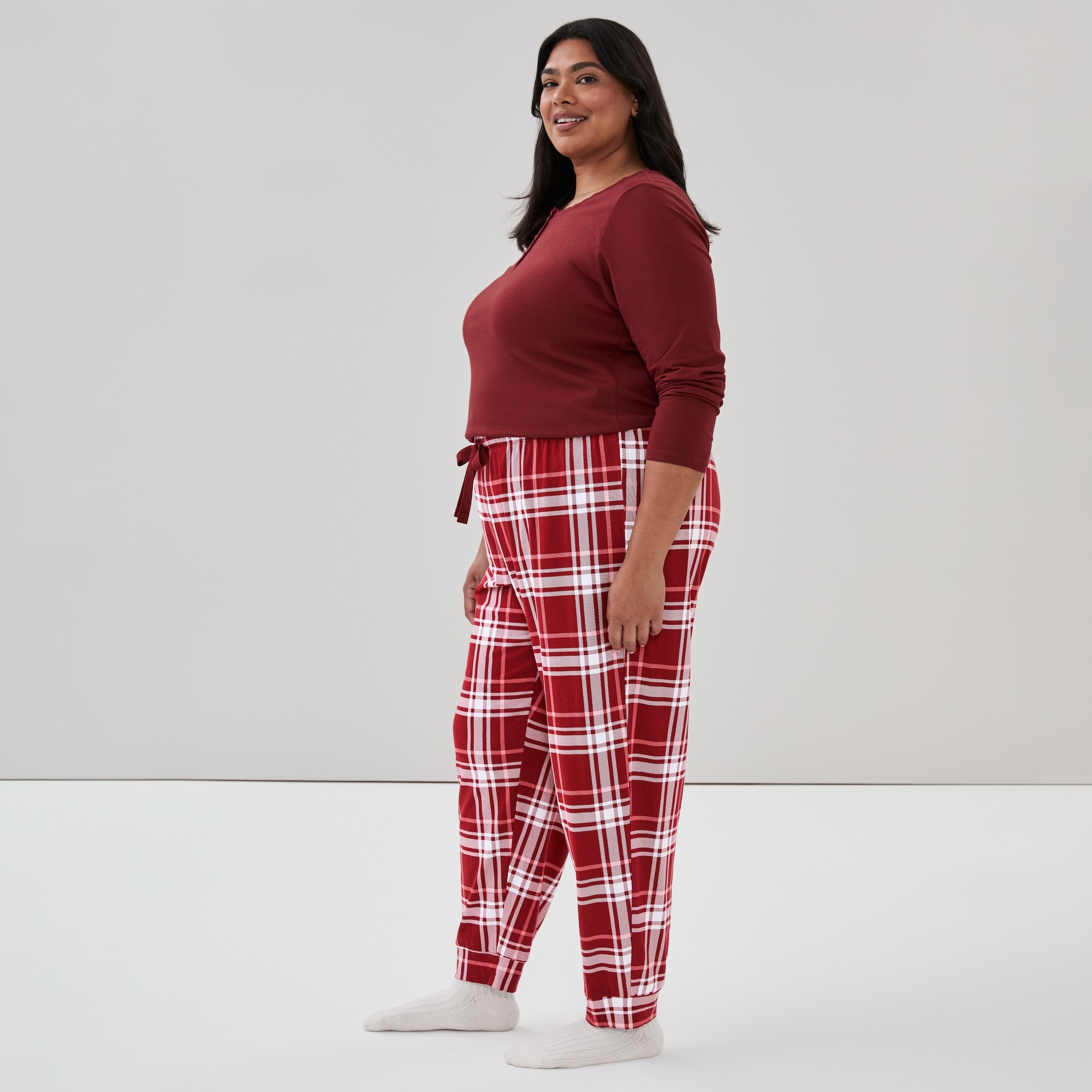 Women+ Printed Sleep Jogger