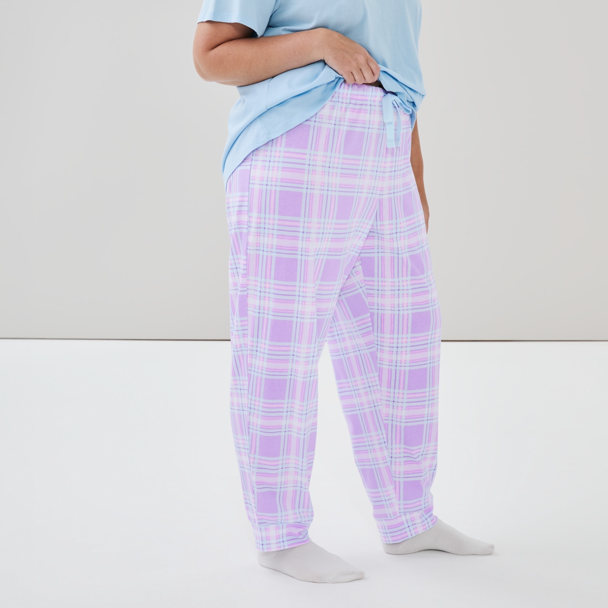 Pantalon de jogging de nuit imprimé Femmes+