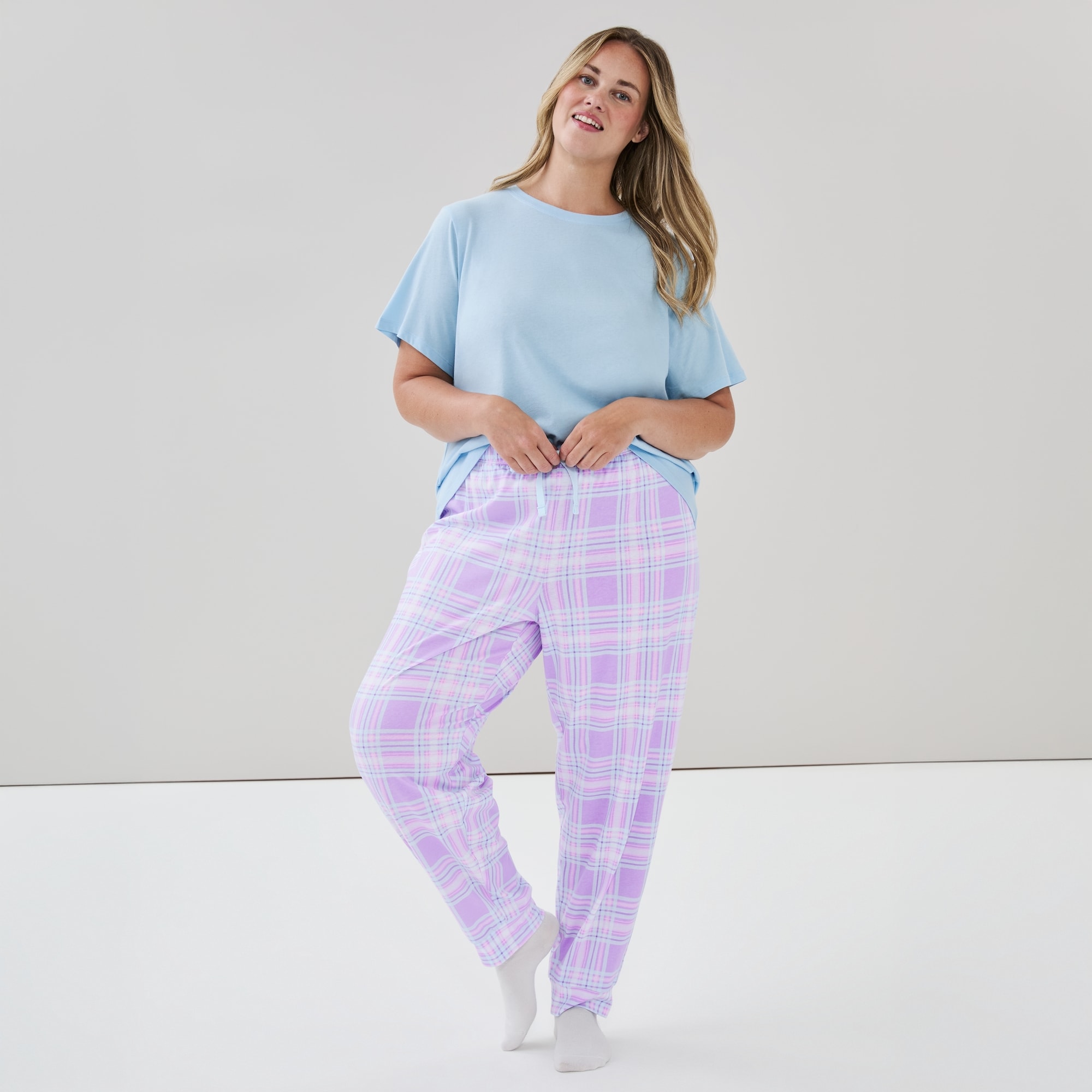 Pantalon de jogging de nuit imprimé Femmes+