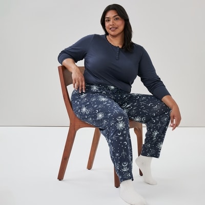 Joe Fresh Women+ Printed Sleep Jogger 1 ea, $19.00/1ea