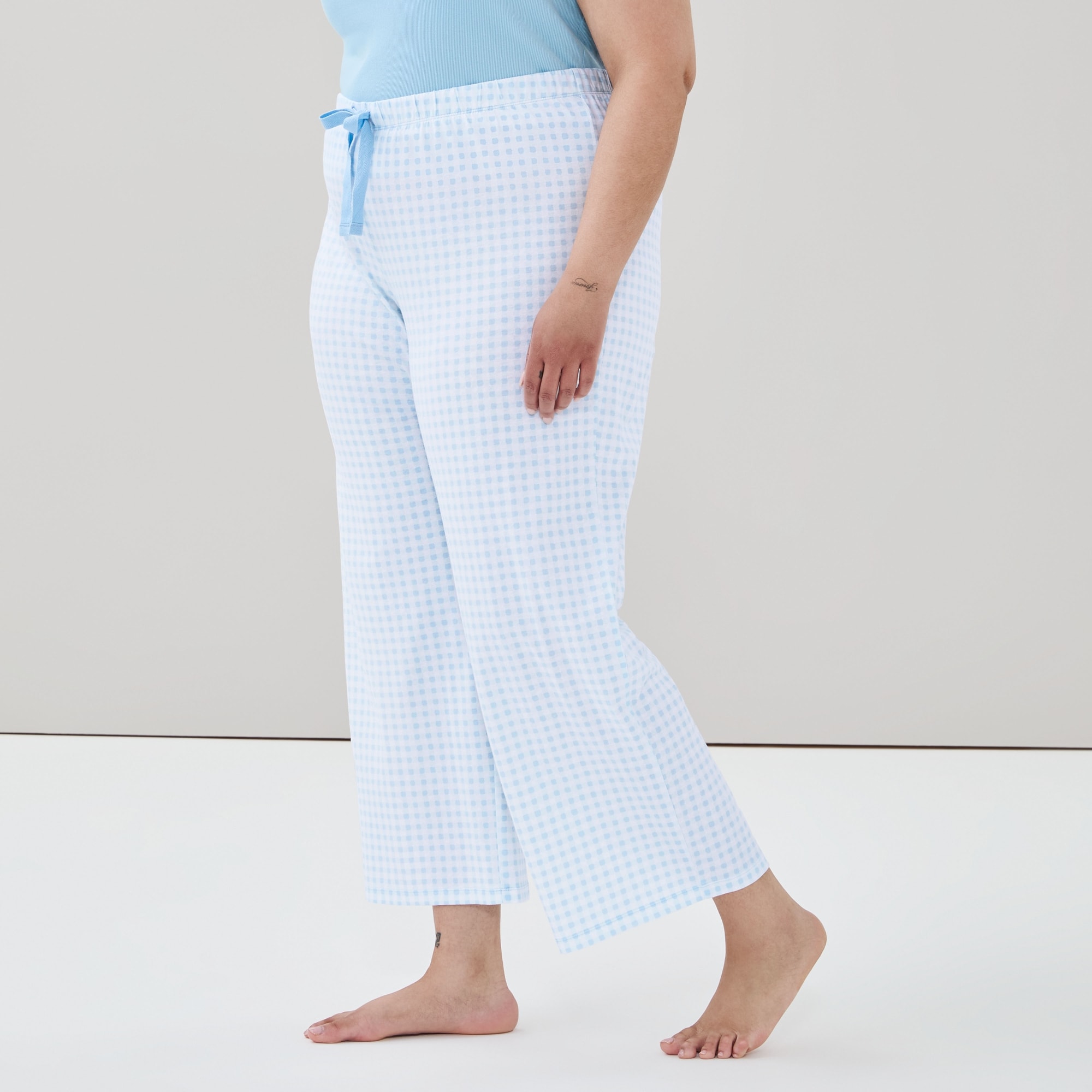 Pantalon de nuit imprimé Femmes+