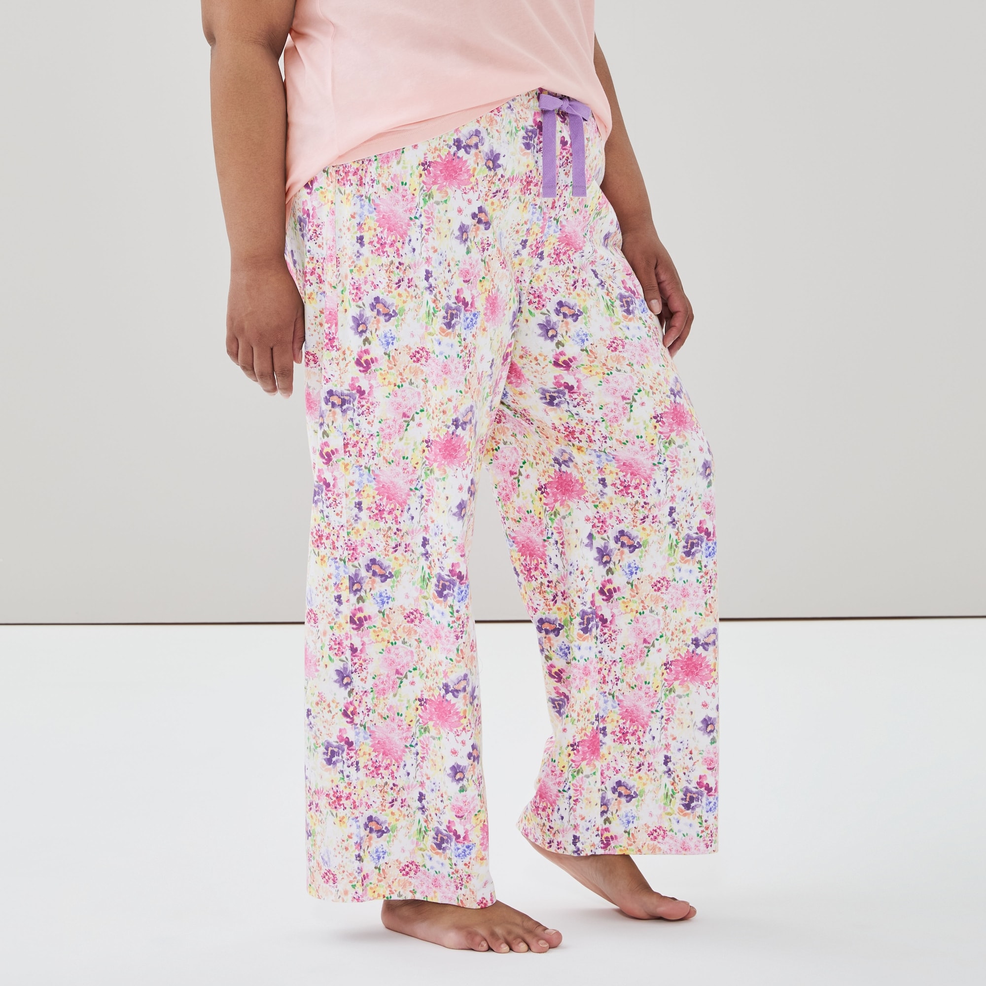 Pantalon de nuit imprimé Femmes+