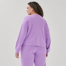 Joe Fresh Women+ V-Neck Lounge Sweatshirt - 1 ea | Dominion Stores