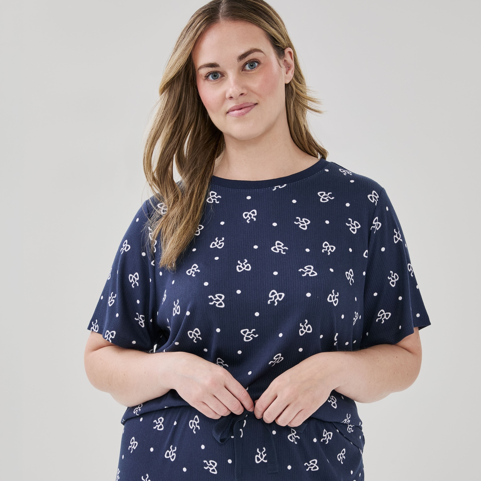 Women+ Printed T-Shirt Set