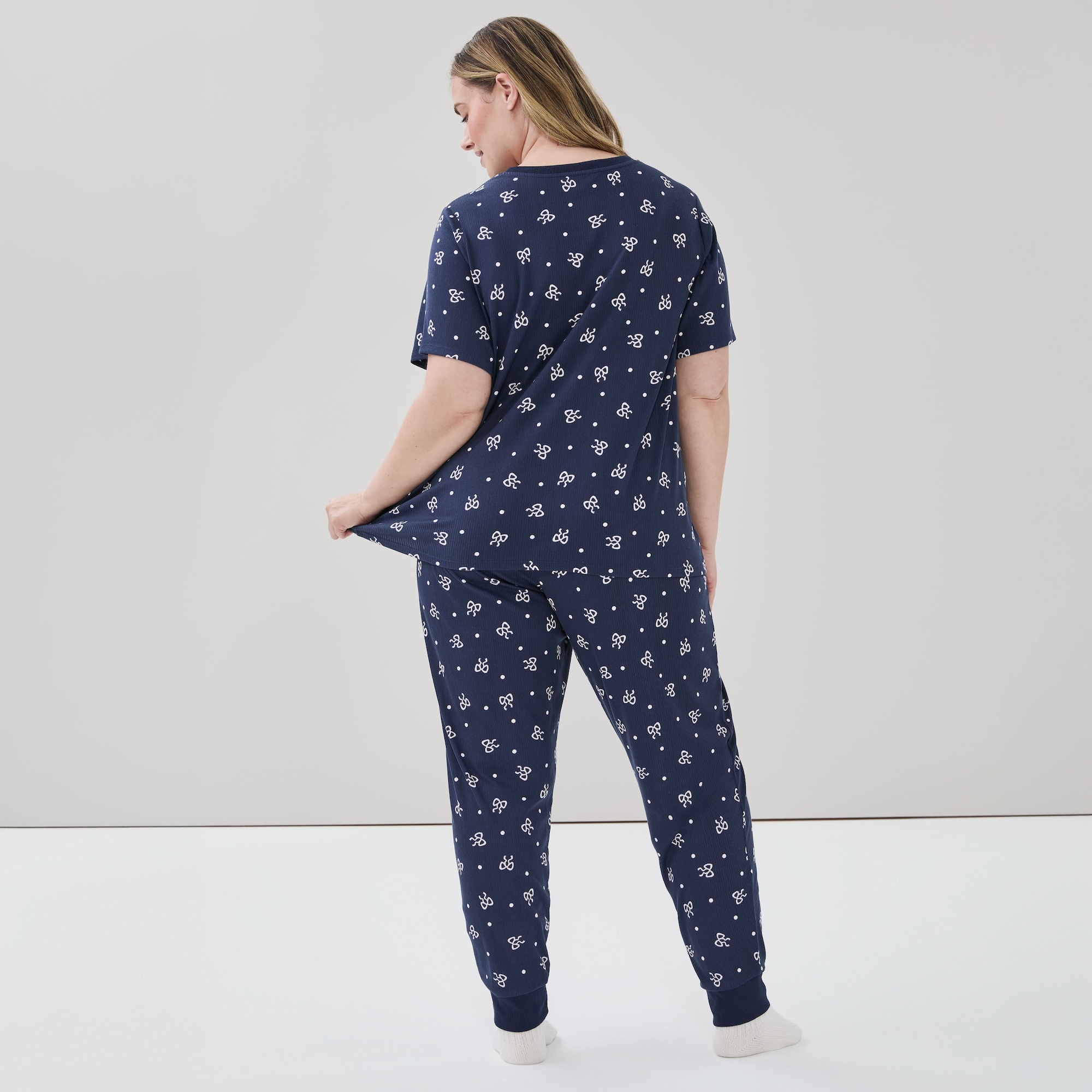 Women+ Printed T-Shirt Set