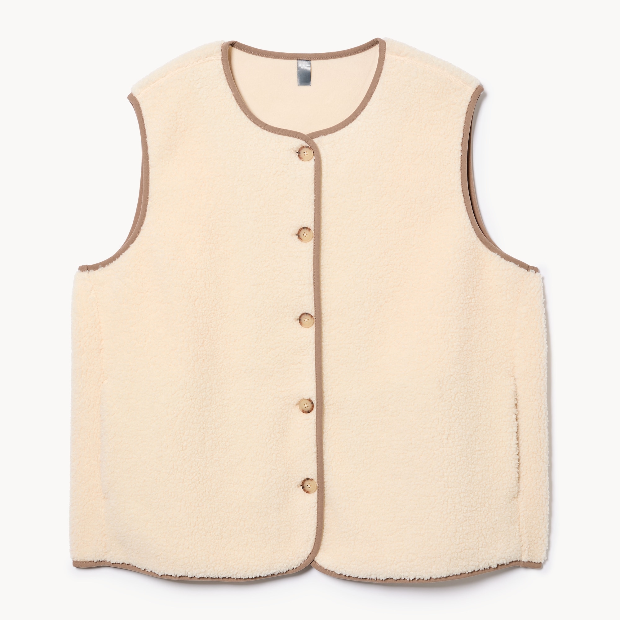 Gilet sport molleton effet peau de mouton Femmes+