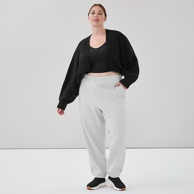 Women+ Active Dance Shrug - Black